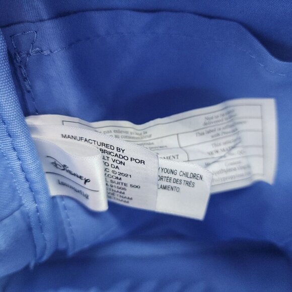 LOUNGEFLY DISNEY STITCH SCRUMP SNOWMAN MINI BACKPACK Blue Bag - Picture 9 of 12